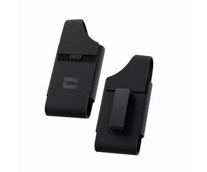 Crosscall Crosscall Black S Funda de Cinturón Robusta 360° Riñonera negra y resistente, talla S, con clip giratorio de 360° y lengüeta extraíble, para