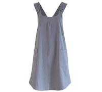 Crossed Apron, Chef Aprons, Kitchen Cooking Apron, Gardening Apron with Pockets, Crafting Apron for Adults, Back Chef Apron, Kitchen Apron, Painting Apron with Pockets, Gris, Fare riferimento alla