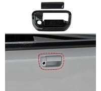 crosselec Cubierta de fibra de carbono para manija de puerta trasera de maletero para Honda Ridgeline 2017-2023
