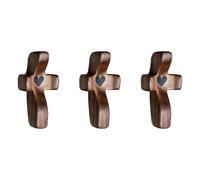 Crosses Heart Encouragement Gift Wooden Fingertip Stress Relief Gifts