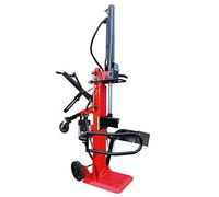 CROSSFER Cortador de leña LS11T-230V / Divisor hidráulico de 11 toneladas de fuerza de corte / Motor de 230 V 3 kW / Retroceso automático con parada de retroceso continuo / 104 cm de longitud de corte