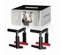 Jayflex CrossGrips,Manijas de barra de dominadas para marco de puerta,Barra de dominadas portátil,Puños ajustables para barra de puerta multigimnasio,Capacidad de 250 libras