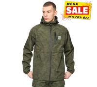 Crosshatch Janscore Hombre Chaqueta Acolchada Comodidad de Moda Abrigo Verde