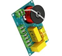 Crossovers de 3 vías de fácil instalación para sistemas de sonido domésticos que proporcionan una separación de sonido clara para altavoces de rango alto, medio y bajo, divisor de frecuencia alta y
