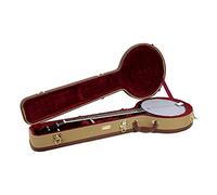 Crossrock Caja de madera para 12.5'' Openback Banjos-Vinyl Tweed (CRW620OBJTW)