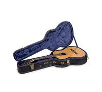Crossrock casos crw600 C funda rígida de arco superior - Estuche de madera para guitarra acústica con cuerdas de nailon clásica