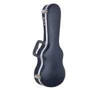 Crossrock CRA800CUBK - Funda para ukelele moldeado ABS, color negro