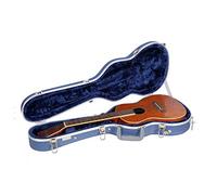 Crossrock CRA860BU Ukulele barítono, ABS moldeado duro mochila caso, azul (CRA860BUBL)