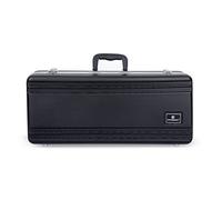 Crossrock cra860tsbk Tenor saxofón Case- contorneado ABS moldeado con correas de mochila, negro