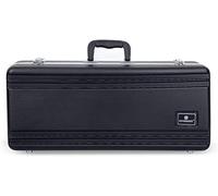 Crossrock CRA861FLBK, Funda Moldeada de ABS, para Flauta estándar de pie C con Correa de Hombro única en Negro (CRA860FLBK)