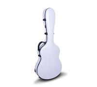 Crossrock crf1000 C - Funda clásica para guitarra de fibra de vidrio y tapa dura - Estilo mochila para talla 4/4.
