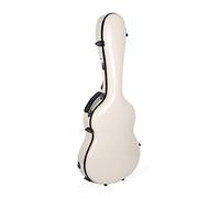 Crossrock CRW500 Basic Series Classic - Funda para Guitarra (Madera), Color Negro, Marfil, Classical, Clásico