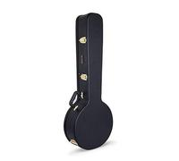 Crossrock CRW600BJBK - Caja de madera para banjo resonador de 5 cuerdas (CRW620BJBK)