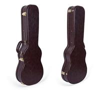 Crossrock Estuche para ukelele de barítono de madera, marrón (CRW620BUBR)