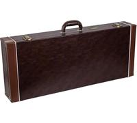 Crossrock Estuche rectangular de madera para mandolina estilo F, marrón vintage (CRW620MFBR-R)