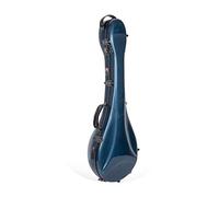Crossrock Funda de fibra de vidrio para Bouzouki griego con correas de hombro extraíbles, color azul (CRF1000BOBL)