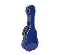 Crossrock Funda de Lujo para Ukelele Tenor de Fibra de Vidrio con Cerradura TSA, Azul Marino (CRF2020TUNVBL)