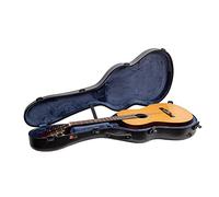 Crossrock Funda de vuelo de guitarra clásica de policarbonato para tamaño 4/4, acabado negro mate, carcasa resistente a los arañazos, bloqueo TSA, correas de mochila, funda de vuelo profesional, color