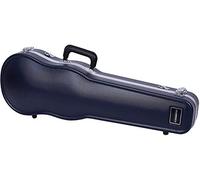 Crossrock, Funda moldeada ABS para violín de tamaño 1/4, azul (CRA860SVQBL)