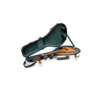Crossrock Funda para mandolina estilo F de fibra de vidrio, con compartimento para accesorios, correas de mochila, cerradura TSA, marfil (CRF2020MFIV)