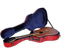 Crossrock Funda rígida para Ukelele Soprano, Red, Dreadnought, Dreadnought