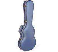 Crossrock, Ukelele CRA800 de 0 cuerdas, carcasa rígida moldeada ABS superligera (tenor, azul), (CRA860TUBL)