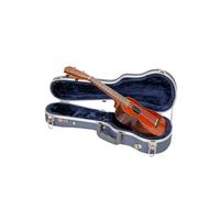 Crossrock, Ukelele soprano de 0 cuerdas, carcasa rígida moldeada de ABS súper ligera en azul, (CRA860SUBL)