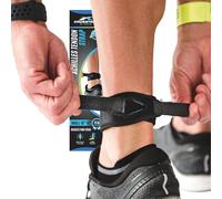 CROSSTRAP Soporte para el tendón de Aquiles, tobillera para mujeres y hombres, comodidad y refuerzo, correa estabilizadora de tobillo y soporte para esguinces, alivio de la tendinitis de Aquiles