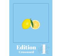 Crossword 8.5 x 11 Large Print: Crossword with Easy to Read Print about Cooking, Travelling, Holidays and More | 8.5x11 inches, 110 pages | 50+ ... Holidays and Free Times (Puzzle Books)