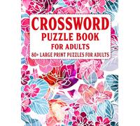 Crossword For Adults: 80+ Puzzles