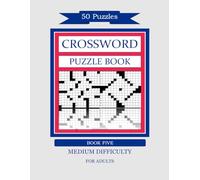Crossword Puzzle Book for Adults: Book Five