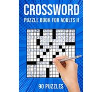 Crossword Puzzle Book for Adults II: Cross Word Activity Puzzlebook | 90 Puzzles (US Version)