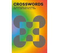 Crossword Puzzle Book: Levels Ranging from Easy to Hard