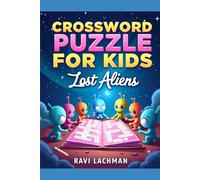 Crossword puzzle for kids - the lost aliens