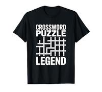 Crossword Puzzle Legend Crucigramas Cruciverbalist Camiseta