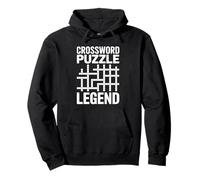 Crossword Puzzle Legend Crucigramas Cruciverbalist Sudadera con Capucha