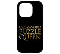 Crossword Puzzle Queen Mejor Juego Diario de crucigramas Carcasa para iPhone 15 Pro