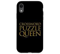 Crossword Puzzle Queen Mejor Juego Diario de crucigramas Carcasa para iPhone XR