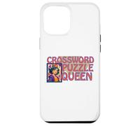 Crossword Puzzle Queen of Games Bingo Dice Ruler of Funny Carcasa para iPhone 12 Pro MAX
