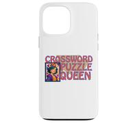 Crossword Puzzle Queen of Games Bingo Dice Ruler of Funny Carcasa para iPhone 13 Pro MAX