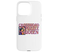 Crossword Puzzle Queen of Games Bingo Dice Ruler of Funny Carcasa para iPhone 15 Pro MAX