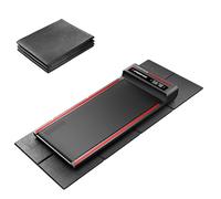 Crostice Tapete compatible con caminadora para caminar, tapete para debajo del escritorio, plegable, tapete para suelos de madera dura y alfombras, protector para mini caminadora pequeña, impermeable