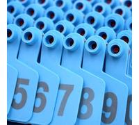 Crotales para Perros. 001-1000 for Small and Medium Sized Livestock Animals Such As Cows, Heifers, Calves, Pigs, Goats, Etc, 1-100/201-300(Navy,901 1000)