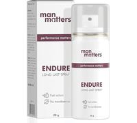 CROV Man Matters Endure Long Last Spray para hombre, seguro y eficaz, paquete de 1, 20 gramos