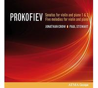 Crow, Jonathan - Prokofiev, Sergueï : Sonates N°1 et N°2 & Cinq Mélodies