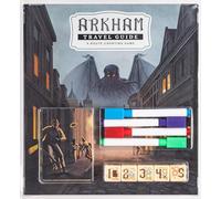 Crowd Games Arkham Travel Guide - Roll & Write Strategy Game with Eldritch Horror Twist | Tour Arkham, Avoid Horrors, Face The Old Ones, 1-4 Players, Ages 12+