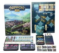 Crowd Games | Nippon Zaibatsu Emperor's Edition | Juego De Mesa Estrategico Deluxe, Eurogame De Control De Area | 1-4 Jugadores | 60-120 Minutos