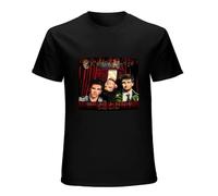 Crowded House T-Shirt Temple of Low Men's Vinyl CD Cover T Shirt Black L