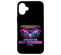 CROWDSURFING Through The Best Weekend Ever Carcasa para iPhone 16 Plus