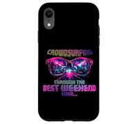 CROWDSURFING Through The Best Weekend Ever Carcasa para iPhone XR
